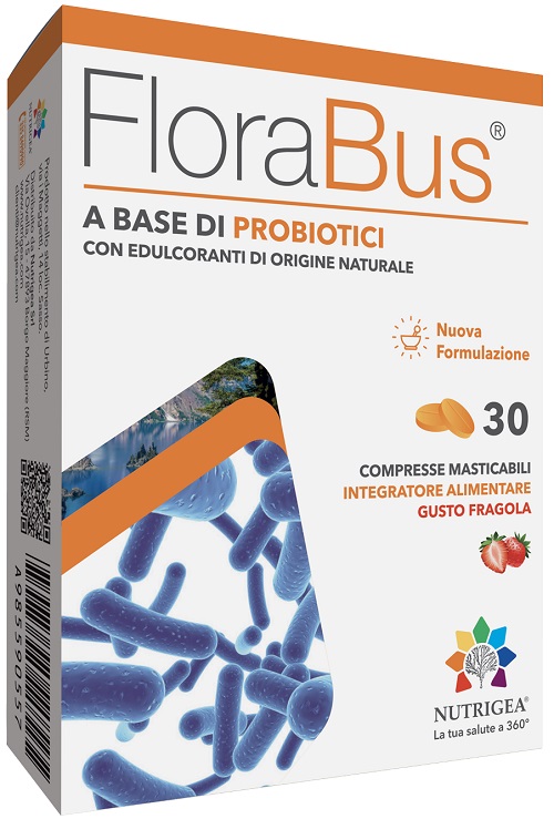 FLORABUS 30 COMPRESSE MASTICABILI - Farmacia Artemisia di Montecuollo Dott. Angelo snc
