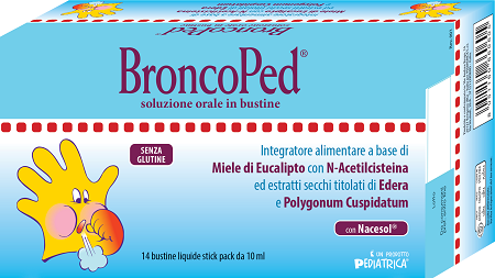 BRONCOPED SOLUZIONE ORALE 14 BUSTINE STICK PACK DA 10 ML - Farmacia Artemisia di Montecuollo Dott. Angelo snc