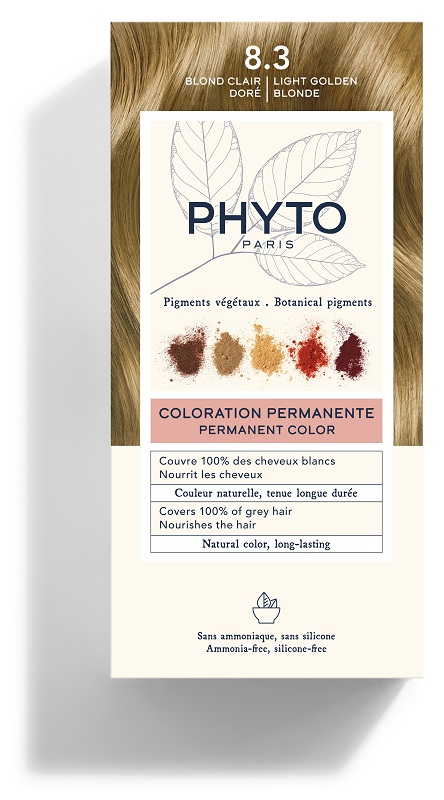 COLOR KIT 8,3 BIONDO CHIARO DORATO LATTE RIVELATORE 50 ML + CREMA COLORANTE 50 ML + MASCHERA PROTETTIVA COLORE 12 ML + GUANTI - Farmacia Artemisia di Montecuollo Dott. Angelo snc