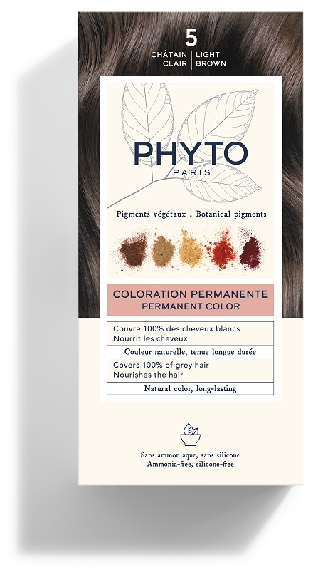 COLOR KIT 5 CASTANO CHIARO LATTE RIVELATORE 50 ML + CREMA COLORANTE 50 ML + MASCHERA PROTETTIVA COLORE 12 ML + GUANTI - Farmacia Artemisia di Montecuollo Dott. Angelo snc