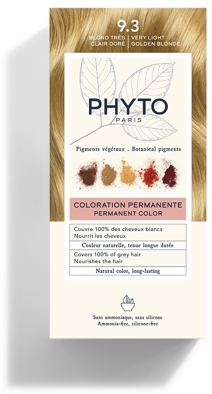 COLOR KIT 9,3 BIONDO CHIARISSIMO DORATO LATTE RIVELATORE 50 ML + CREMA COLORANTE 50 ML + MASCHERA PROTETTIVA COLORE 12 ML + GUANTI - Farmacia Artemisia di Montecuollo Dott. Angelo snc
