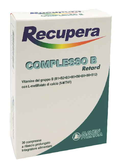 RECUPERA COMPLESSO B RETARD 30 COMPRESSE - Farmacia Artemisia di Montecuollo Dott. Angelo snc