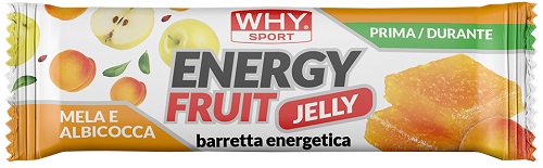 WHYSPORT ENERGY FRUIT MELA ALBICOCCA 30 G - Farmacia Artemisia di Montecuollo Dott. Angelo snc