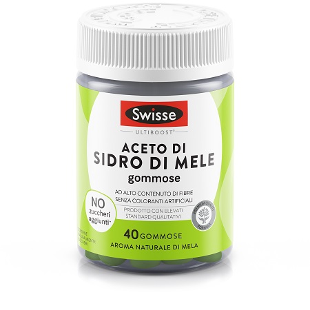 SWISSE ACETO DI SIDRO DI MELE 40 PASTIGLIE GOMMOSE - Farmacia Artemisia di Montecuollo Dott. Angelo snc