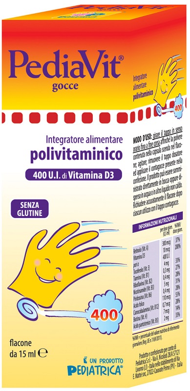 PEDIAVIT GOCCE 15 ML - Farmacia Artemisia di Montecuollo Dott. Angelo snc