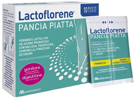 LACTOFLORENE PANCIA PIATTA 10 BUSTINE - Farmacia Artemisia di Montecuollo Dott. Angelo snc