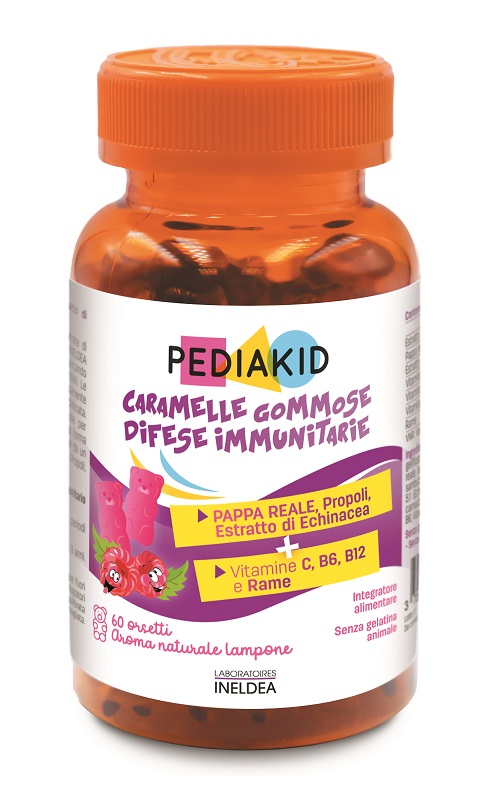 PEDIAKID DIFESE IMMUNITARIE 60 ORSETTI GOMMOSI - Farmacia Artemisia di Montecuollo Dott. Angelo snc