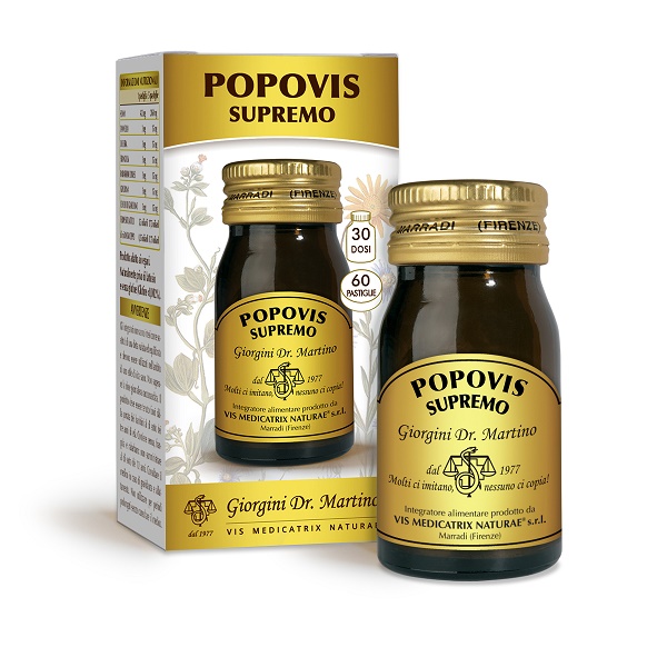 POPOVIS SUPREMO 60 PASTIGLIE - Farmacia Artemisia di Montecuollo Dott. Angelo snc