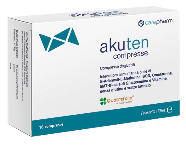 AKUTEN 16 COMPRESSE - Farmacia Artemisia di Montecuollo Dott. Angelo snc