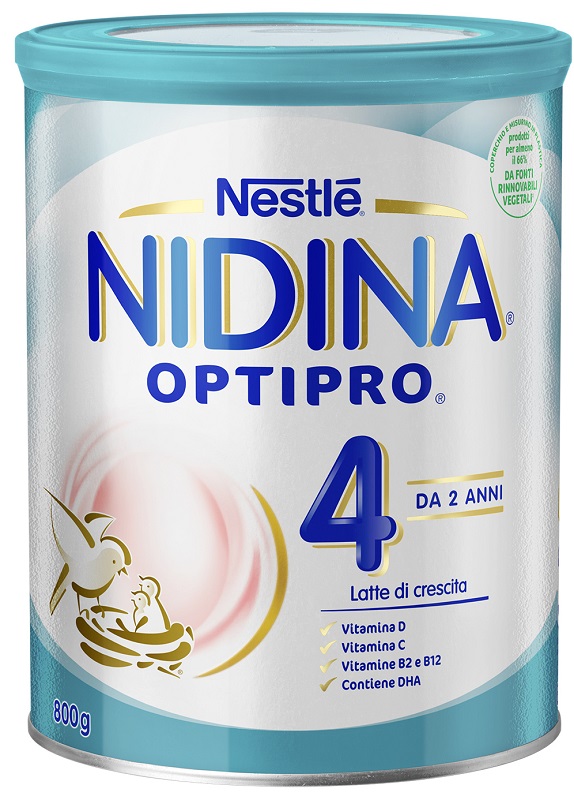 NIDINA OPTIPRO 4 POLVERE 800 G - Farmacia Artemisia di Montecuollo Dott. Angelo snc