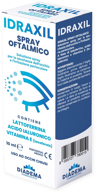 SPRAY OFTALMICO IDRAXIL 10 ML - Farmacia Artemisia di Montecuollo Dott. Angelo snc
