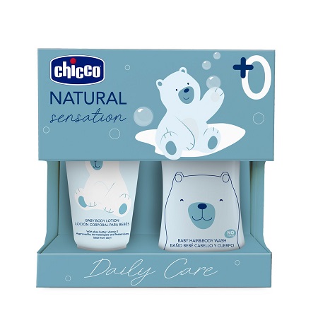 CHICCO NATURAL SENSATION SET BAGNOSHAMPOO+CREMA CORPO - Farmacia Artemisia di Montecuollo Dott. Angelo snc