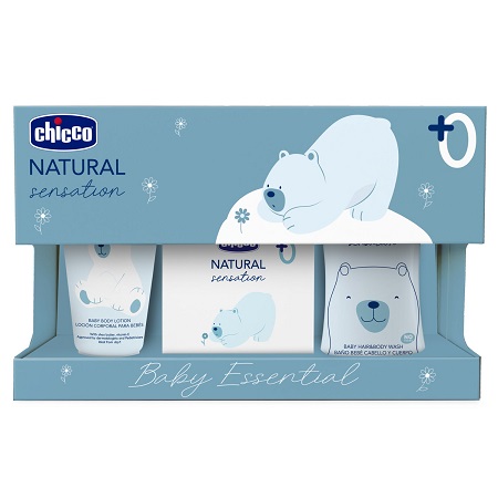 CHICCO NATURAL SENSATION SET BAGNOSHAMPOO+CREMA CORPO+PROFUMO - Farmacia Artemisia di Montecuollo Dott. Angelo snc