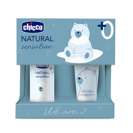 CHICCO NATURAL SENSATION SET OLIO CREMA VISO - Farmacia Artemisia di Montecuollo Dott. Angelo snc
