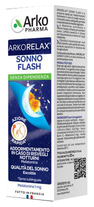 ARKORELAX FLASH SONNO SPRAY 20 G - Farmacia Artemisia di Montecuollo Dott. Angelo snc