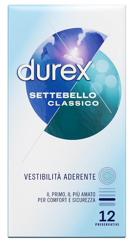 PROFILATTICO DUREX SETTEBELLO CLASSICO 12 PEZZI - Farmacia Artemisia di Montecuollo Dott. Angelo snc