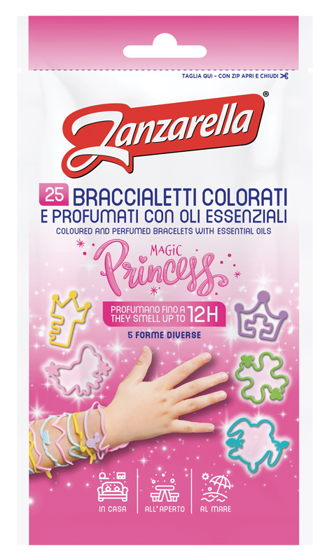 ZANZARELLA BRACCIALETTI PRINCESS 25 PEZZI - Farmacia Artemisia di Montecuollo Dott. Angelo snc