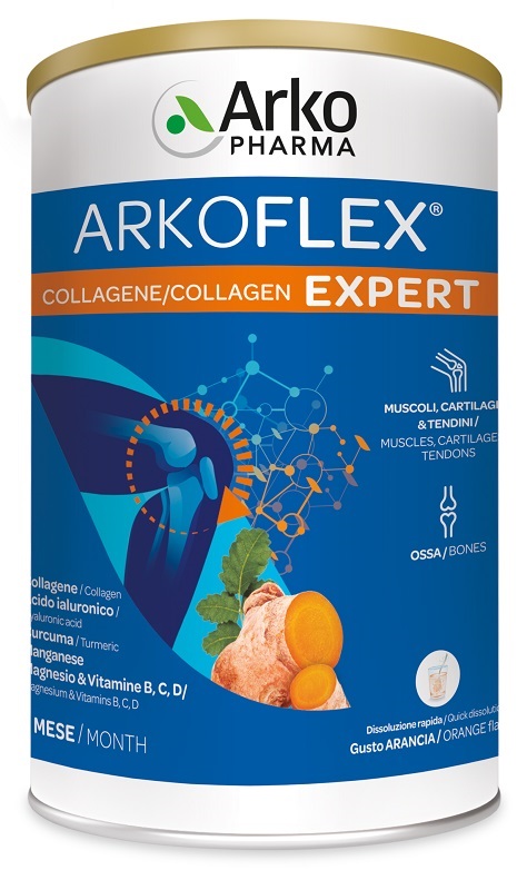 ARKOFLEX EXPERT COLLAGENE ARANCIA POLVERE 390 G - Farmacia Artemisia di Montecuollo Dott. Angelo snc