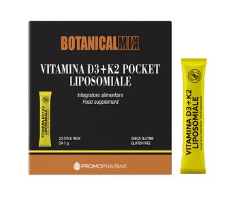 VITAMINA D3+K2 LIPOSOMIALE POCKET 20 STICK - Farmacia Artemisia di Montecuollo Dott. Angelo snc