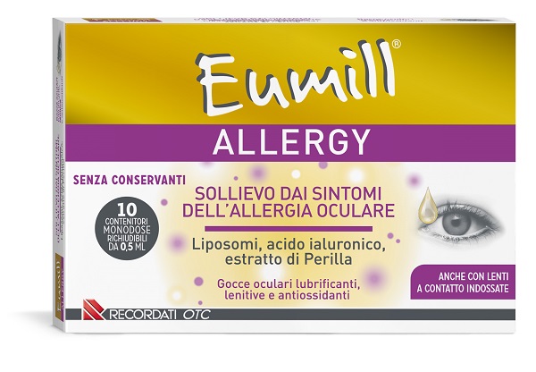 EUMILL ALLERGY GOCCE OCULARI 10 FLACONCINI DA 0,5 ML - Farmacia Artemisia di Montecuollo Dott. Angelo snc