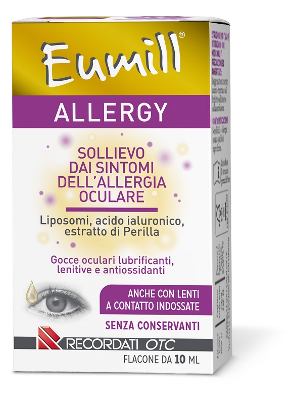EUMILL ALLERGY GOCCE OCULARI FLACONE 10 ML - Farmacia Artemisia di Montecuollo Dott. Angelo snc