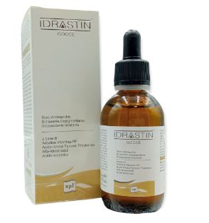 IDRASTIN GOCCE SIERO ANTIMACCHIE SCHIARENTE DEPIGMENTANTE ANTIOSSIDANTE IDRATANTE 50 ML - Farmacia Artemisia di Montecuollo Dott. Angelo snc