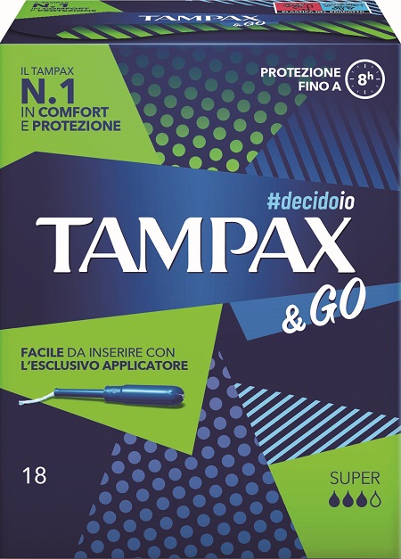 TAMPAX &GO SUPER 18 PEZZI - Farmacia Artemisia di Montecuollo Dott. Angelo snc