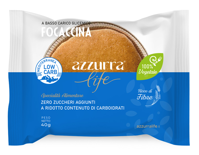 AZZURRA LIFE FOCACCINA 40 G - Farmacia Artemisia di Montecuollo Dott. Angelo snc