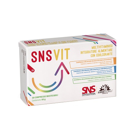 SNS VIT 30 COMPRESSE MASTICABILI - Farmacia Artemisia di Montecuollo Dott. Angelo snc