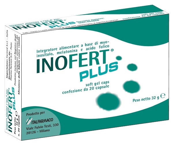 INOFERT PLUS 20 CAPSULE SOFTGEL - Farmacia Artemisia di Montecuollo Dott. Angelo snc