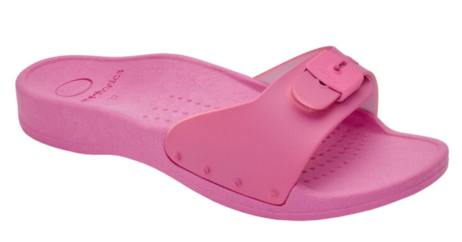 SCHOLL SUN PVC WOMAN FUCHSIA 40 MATERIALE PVC FODERA TOMAIA SFODERATO SOTTOPIEDE MICROTECH SUOLA MICROTECH FITTING F ALTEZZA TACCO 10 COLLEZIONE SS23 - Farmacia Artemisia di Montecuollo Dott. Angelo snc
