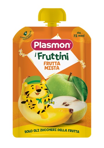 PLASMON I FRUTTINI FRUTTA MISTA 130 G - Farmacia Artemisia di Montecuollo Dott. Angelo snc