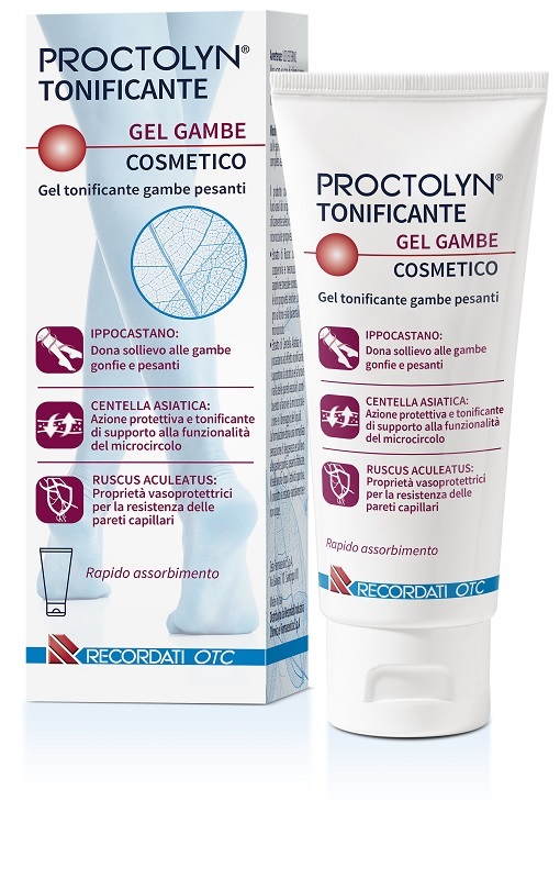PROCTOLYN TONIFICANTE GEL GAMBE 100 ML - Farmacia Artemisia di Montecuollo Dott. Angelo snc