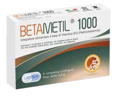 BETAMETIL 1000 4 COMPRESSE SUBLINGUALI - Farmacia Artemisia di Montecuollo Dott. Angelo snc