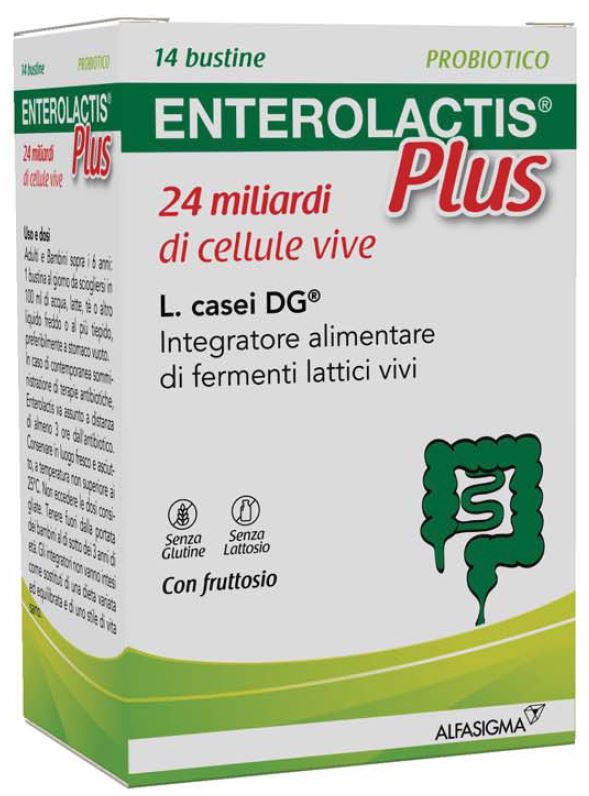 ENTEROLACTIS PLUS 14 BUSTINE - Farmacia Artemisia di Montecuollo Dott. Angelo snc