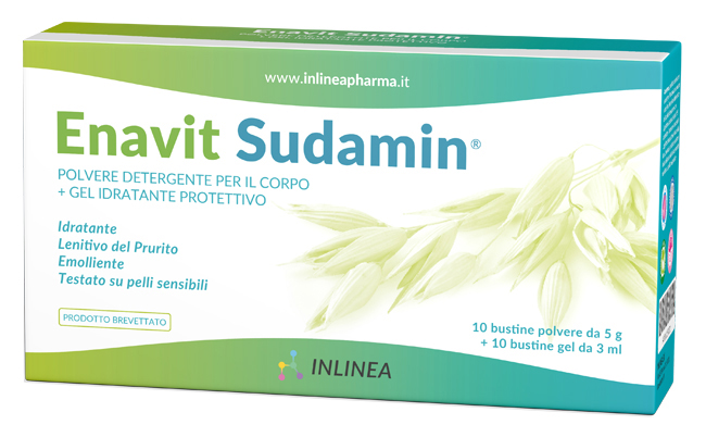 ENAVIT SUDAMIN 10 BUSTINE POLVERE DA 5 G + 10 BUSTINE GEL DA 5 ML - Farmacia Artemisia di Montecuollo Dott. Angelo snc