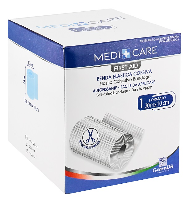 BENDA MEDICARE COESIVA CM 10X20 M MEDICARE - Farmacia Artemisia di Montecuollo Dott. Angelo snc