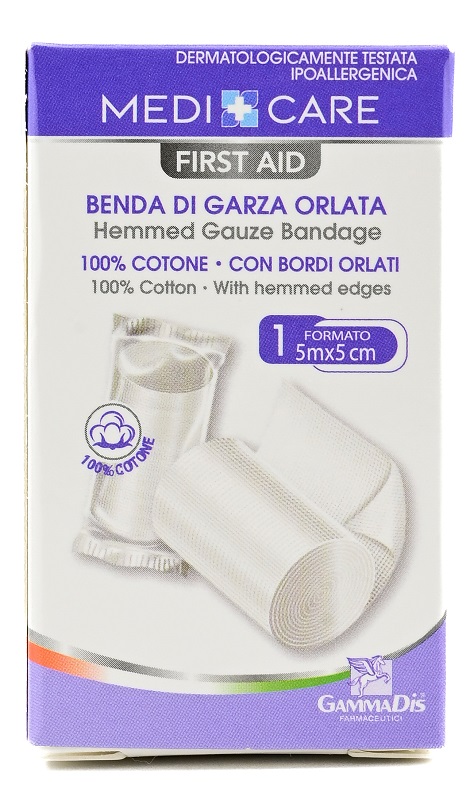 BENDA MEDICARE ORLATA CM 5X5 M MEDICARE - Farmacia Artemisia di Montecuollo Dott. Angelo snc