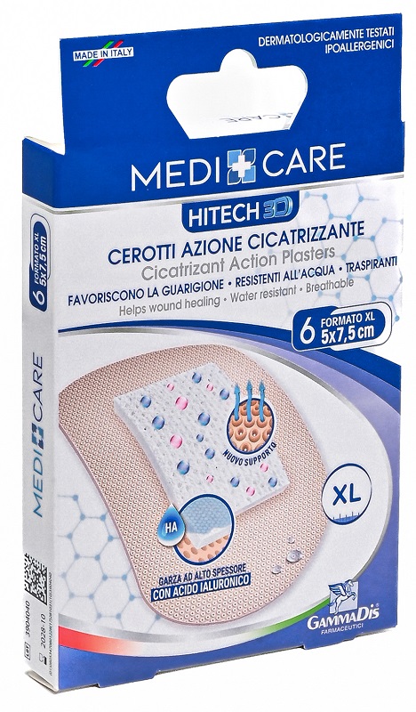 CEROTTO MEDICARE CICATRIZZANTI 7,5X5 6 PEZZI - Farmacia Artemisia di Montecuollo Dott. Angelo snc