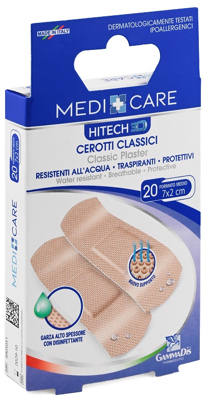 CEROTTO MEDICARE CLASSICI 3D MEDI 20 PEZZI - Farmacia Artemisia di Montecuollo Dott. Angelo snc