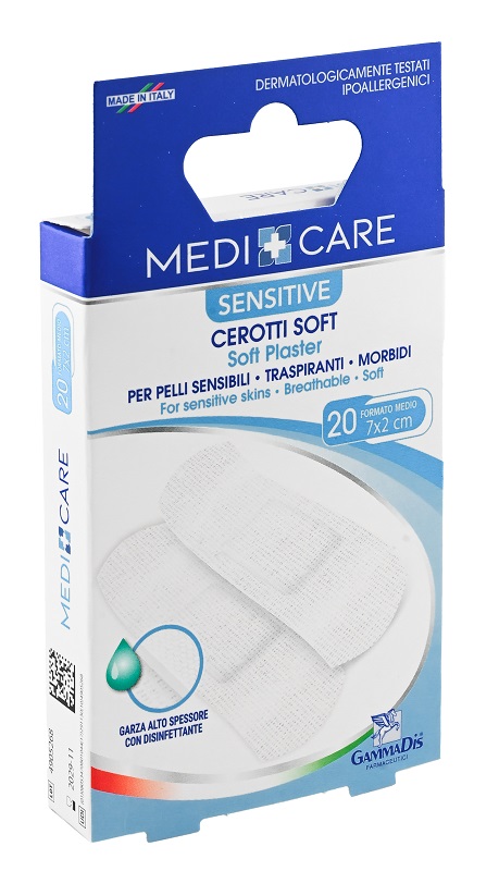 CEROTTO MEDICARE DELICATI MEDI 20 PEZZI - Farmacia Artemisia di Montecuollo Dott. Angelo snc