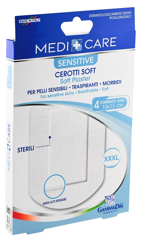 CEROTTO MEDICARE STERILI TNT 10X15 4 PEZZI - Farmacia Artemisia di Montecuollo Dott. Angelo snc