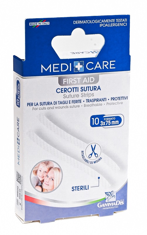 CEROTTO MEDICARE SUTURA STERILI 10 PEZZI - Farmacia Artemisia di Montecuollo Dott. Angelo snc