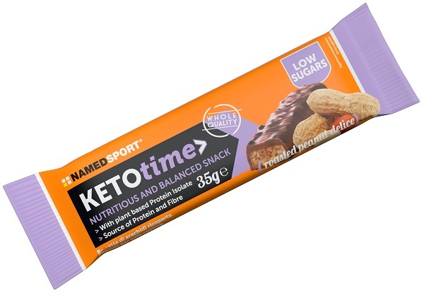 KETOTIME BAR ROASTED PEANUT 35 G - Farmacia Artemisia di Montecuollo Dott. Angelo snc