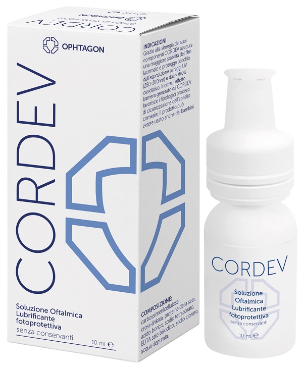 CORDEV SOLUZIONE OFTALMICA LUBRIFICANTE OF 10 ML - Farmacia Artemisia di Montecuollo Dott. Angelo snc