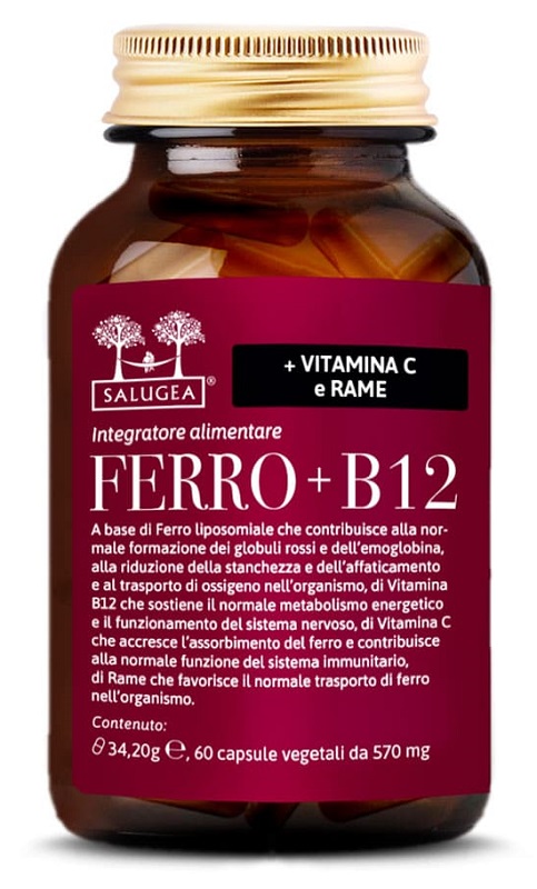 SALUGEA FERRO + B12 60 CAPSULE - Farmacia Artemisia di Montecuollo Dott. Angelo snc