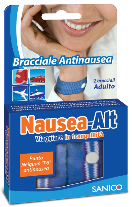 BRACCIALE ANTINAUSEA ADULTO NAUSEA-ALT - Farmacia Artemisia di Montecuollo Dott. Angelo snc