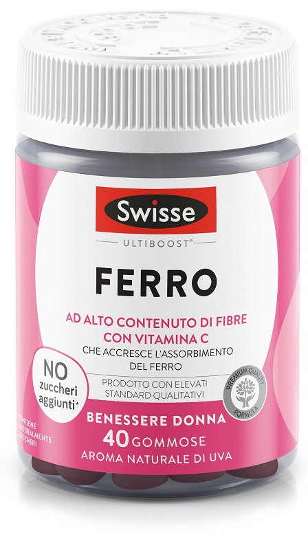 SWISSE FERRO 40 GOMMOSE - Farmacia Artemisia di Montecuollo Dott. Angelo snc