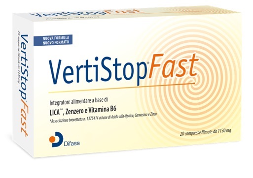 VERTISTOP FAST 20 COMPRESSE - Farmacia Artemisia di Montecuollo Dott. Angelo snc
