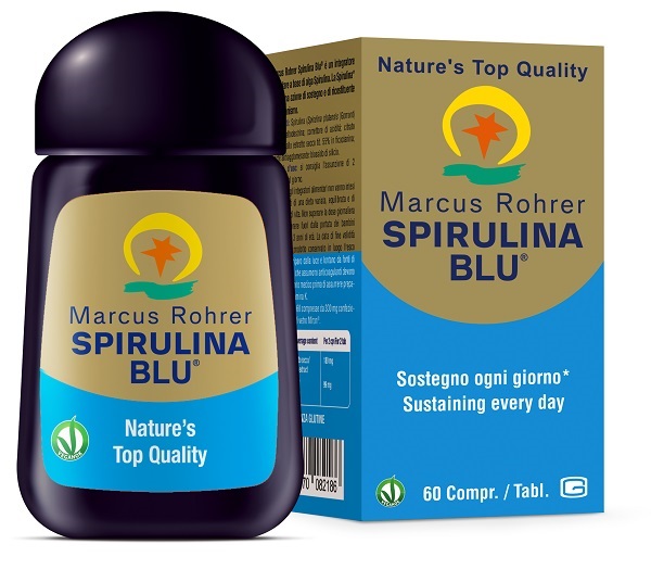 MARCUS ROHRER SPIRULINA BLU 60 COMPRESSE - Farmacia Artemisia di Montecuollo Dott. Angelo snc